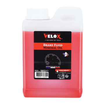 LIQUIDE DE FREIN / HUILE VELO VELOX MINERAL ROSE (1L) 3660429813420