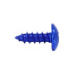 SELF-TAPPING SCREW 5,0 x 12 mm ALUMINIUM BLUE (10 in a bag). -SELECTION P2R-