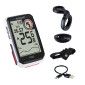 COMPTEUR SIGMA ROX4.0 GPS BLANC ALTIMETRE AVEC CARDIO 4016224010639