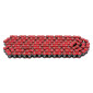 CHAIN FOR MOTORBIKE- ARTEK 420 REINFORCED - RED - 136 Links 3700948239735