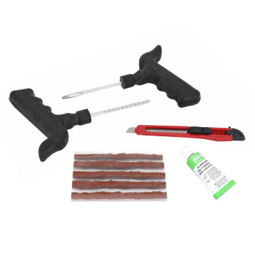 REPAIR KIT FOR TUBELESS TYRE WITH VULCANISED STRINGS.- P2R SELECTION 3700948068304