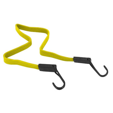 SANDOW / TENDEUR VELO PLAT DOUBLE FIL AVEC CROCHETS 1.00m JAUNE - RESISTE 40Kgs (VENDU A L UNITE) 3520190936363