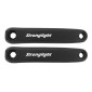 MANIVELLE DROITE + GAUCHE STRONGLIGHT MAGAN3B 170mm NOIR POUR MOTEUR CENTRAL POUR BOSCH NANO ISIS 3ème GENERATION (DEPORT 10mm) 3700223720309