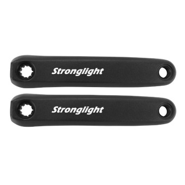 MANIVELLE DROITE + GAUCHE STRONGLIGHT MAGAN3B 170mm NOIR POUR MOTEUR CENTRAL POUR BOSCH NANO ISIS 3ème GENERATION (DEPORT 10mm) 3700223720309