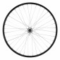 WHEEL FOR MTB - 26" REAR - M110 Black - ALUMINIUM SILVER HUB for 6/7 Freewheel - Quick release 3660429063344