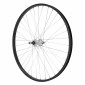 ROUE VTT PATIN 26" M110 ARRIERE NOIR MOYEU ARGENT ALU AXE PLEIN ROUE LIBRE 7/6V (VENDU AVEC ECROU 10X100) JANTE 21C 3660429063337