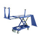 SUPPORT DE TRAVAIL HYDRAULIQUE WORKLIFT R 2.0 CYCLUS PRO POUR VELO, VAE 800 x 500 mm -MADE IN CEE- 4250968702157