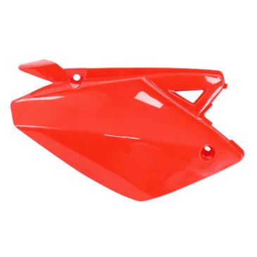 REAR SIDE COVER FOR 50cc MOTORBIKE RIEJU 50 MRT 2009>, MRT ENDURO 2009>, MRT PRO 2009>, MRT SM 2009> GLOS RED RIGHT (SOLD PER UNIT) 3700948103951