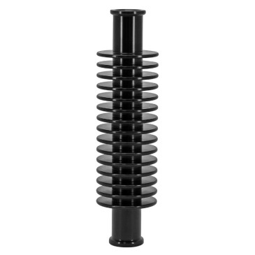 RADIATEUR/REFROIDISSEUR DE DURITE D'EAU ALU CNC NOIR FORME ROND (133 x 35 mm, FIXATION DURITE 17 mm) -REPLAY- 3700948242315