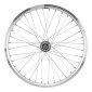 WHEEL FOR MTB/URBAN 20" REAR - FULL ALUMINIUM -DOUBLE WALLED- Solid spindle for freewheel 5/6/7 Speed. (sold with nuts 10X100) 3660429088934