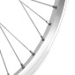 WHEEL FOR MTB/URBAN 20" REAR - FULL ALUMINIUM -DOUBLE WALLED- Solid spindle for freewheel 5/6/7 Speed. (sold with nuts 10X100) 3660429088934