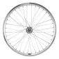 WHEEL FOR MTB/URBAN 20" FRONT - FULL ALUMINIUM -DOUBLE WALLED (sold with nuts 10X100) 3660429088811