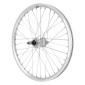 WHEEL FOR MTB/URBAN 20" REAR - FULL ALUMINIUM -DOUBLE WALLED- Solid spindle for freewheel 5/6/7 Speed. (sold with nuts 10X100) 3660429088934