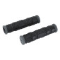 HAND GRIPS FOR MTB BIKE RIBBON KATANA NOIR 22mm DUAL DENSITY KRATON (PAIRE) 8027312005327