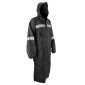 RAIN PONCHO - ADULT - P2R M Black - WATERPROOF WITH HOOD - from 1.68 > 1.78m 3700256045639