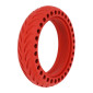 TYRE FOR E-SCOOTER 8.5 X 2.00 RED - SOLID TYRE (FOR XIAOMI M365 AND OTHERS BRANDS.) 3700948294475