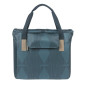 SACOCHE ARRIERE VELO LATERALE SAC BANDOULIERE BASIL CITY SHOPPER ELEGANCE BLEU ESTATE DROIT/GAUCHE 20/26L FIXATION HOOK-ON PORTE BAGAGE FERMETURE PLIANT ANTI-PLUIE 8715019183911