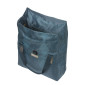 SACOCHE ARRIERE VELO LATERALE SAC BANDOULIERE BASIL CITY SHOPPER ELEGANCE BLEU ESTATE DROIT/GAUCHE 20/26L FIXATION HOOK-ON PORTE BAGAGE FERMETURE PLIANT ANTI-PLUIE 8715019183911