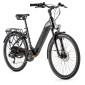 VELO ELECTRIQUE/VAE CITY 26 LEADER FOX LOTUS 2023 MIXTE NOIR 7V MOTEUR ROUE AR BAFANG 36V 45Nm BATTERIE 15Ah (18'' - H46cm - TAILLE M - POUR ADULTE DE 168cm à 178cm) 8592826036391