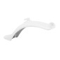 REAR MUDGUARD FOR E-SCOOTER XIAOMI M365, ESSENTIAL, 1S, PRO, PRO 2 WHITE - SHORT -SELECTION P2R- 7427136176110