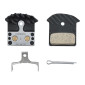 DISC BRAKE PADS- FOR MTB - ICE TECH for SHIMANO XTR M9000/M9020/M985 XT M8100/M8000/M785 SLX M7100/M7000 M675/M666 DEORE M6000/M615/ RS785 METAL (SHIMANO) -J05 4550170639556