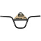 HANDLEBAR- BMX STEEL BLACK Ø22,2 HEIGHT 160mm Wd 650mm (ZOOM) ( on card) 3700948240991