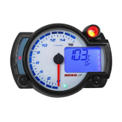KOSO : Super slim style meter Thermometer red display [KS-M-TR]