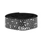 RUBAN DE GUIDON / CINTRE NEWTON EBON NOIR DEGRADE BLANC AVEC BOUCHONS (CONFORTABLE EPAISSEUR 2.6mm) -GUIDOLINE- 3700948242834