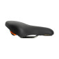 SADDLE - ROYAL EXPLORA GEL - Ergonomic relief - Black - LOISIR RELAXED 253x218mm 598 g 8021890569769