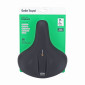 SADDLE - ROYAL EXPLORA GEL - Ergonomic relief - Black - LOISIR RELAXED 253x218mm 598 g 8021890569769