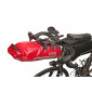 HANDLEBAR BAG FOR BICYCLE - ZEFAL Z ADVENTURE F18 AERO -RED - ON VELCRO TAPES (Lg41cmxD16.5 - 8 Lt) 3420586601212