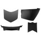 CARROSSERIE/CARENAGE MAXISCOOTER ADAPTABLE HONDA 125 PCX 2021> NOIR MAT (KIT 14 PIECES) -P2R- 3700948243275