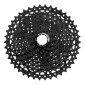 CASSETTE 11 Speed SUNRACE MS8 11-42 MTB For SHIMANO METALLIC BLACK (IN BOX) (11/13/15/17/19/21/24/28/32/36/42) (2 BLOCS + Sprockets) 4710944250015