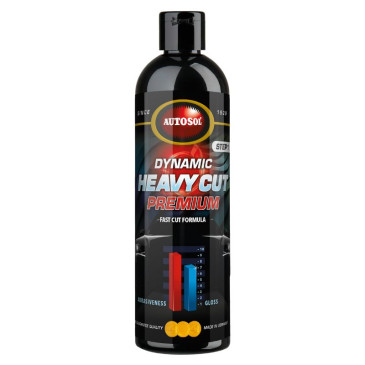 AUTOSOL DYNAMIC HEAVY CUT STEP 1 ( 250 ml) (removes sanding marks) (MADE IN GERMANY - PREMIUM QUALITY) 4004982380101