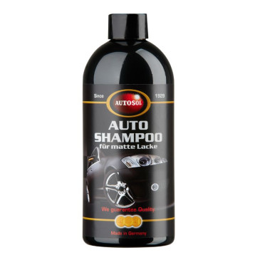 AUTOSOL SHAMPOO - SPECIAL FOR MATT PAINTWORK (500 ml) (MADE IN GERMANY - PREMIUM QUALITY) 4004982008005