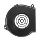 COOLING FAN COVER FOR SCOOT PEUGEOT 50 LUDIX ONE, TREND, SNAKE, CLASSIC BLACK -REPLAY- 3700948082539