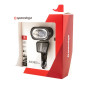 ECLAIRAGE VELO VAE / E-BIKE AVANT SUR FOURCHE SPANNINGA AXENDO 6-36V 40LUX NOIR VISIBILITE 60M ET VU A 3.5KMS 8715117021825