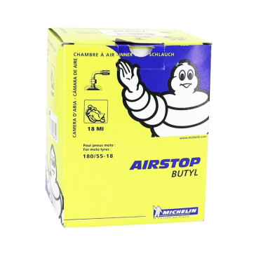 CHAMBRE A AIR 18'' MICHELIN 18MI AIRSTOP VALVE TR4 3528709206150