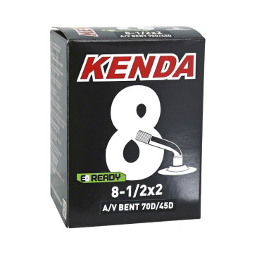 INNER TUBE FOR SCOOTER 8.5 X 2.00 STANDART VALVE KENDA 45° 0047853078091