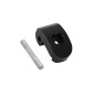 LOCKING HINGE LATCH FOR E-SCOOTER XIAOMI M365, 1S, ESSENTIAL, PRO, PRO 2 ALU BLACK (WITH PIN ) -SELECTION P2R- 7427135772061