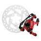 BRAKE FULL SET Xtech FOR E-SCOOTER XIAOMI -Red (caliper,disc,support -Ø120 mm) -SELECTION P2R. 7427135771408