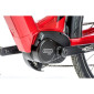 VELO ELECTRIQUE/VAE CITY 28 LEADER FOX SAGA MIXTE ROUGE TIGRE 8V MOTEUR CENTRAL BAFANG M300 36V 80Nm BATTERIE 15Ah (16,5'' - H43cm - TAILLE S - POUR ADULTE DE 158cm à 168cm) 8592826036162