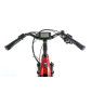 VELO ELECTRIQUE/VAE CITY 28 LEADER FOX SAGA MIXTE ROUGE TIGRE 8V MOTEUR CENTRAL BAFANG M300 36V 80Nm BATTERIE 15Ah (16,5'' - H43cm - TAILLE S - POUR ADULTE DE 158cm à 168cm) 8592826036162