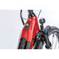 VELO ELECTRIQUE/VAE CITY 28 LEADER FOX SAGA MIXTE ROUGE TIGRE 8V MOTEUR CENTRAL BAFANG M300 36V 80Nm BATTERIE 15Ah (16,5'' - H43cm - TAILLE S - POUR ADULTE DE 158cm à 168cm) 8592826036162