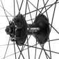 ROUE VTT DISQUE BLOCAGE 26" KARMA AVANT NOIR MOYEU SHIMANO M475 DISQUE 6 TROUS NOIR RAYONS NOIRS 32 RAYONS JANTE 21C 3660429037253