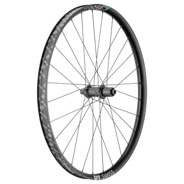 ROUE VTT DISQUE 29" DT SWISS H1900 BOOST TUBELESS READY VAE CENTERLOCK ARRIERE NOIR SHIMANO 10/11V AXE TRAVERSANT 12/148 - JANTE 30C - RESISTE POIDS 150Kgs - COMPATIBLE ENDURO 7613052349619