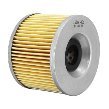 OIL FILTER FOR KAWASAKI Z 650, Z 750, 900 NINJA / TRIUMPH 900 DAYTONA, 1200 TROPHY / YAMAHA 1000 FJ, 1300 XJR / HONDA 1200 GOLD WING (76x56mm) -ISON 401- 5414837133339