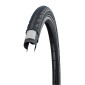 PNEU CITY/VTC 700 X 38 SCHWALBE DELTA CRUISER PLUS NOIR TR (40-622) RENFORT FLANC REFLEX 4026495906531