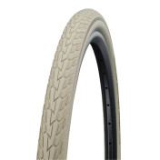 PNEU CITY/VTC 700 X 40 SCHWALBE HS484 ROAD CRUISER CREME TR (42-622) FLANC REFELX 4026495812924