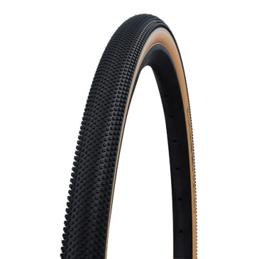 PNEU GRAVEL 700 X 40 SCHWALBE G-ONE R NOIR/BEIGE RENFORT V-GUARD TS (40-622) TLE TUBELESS/TUBETYPE 4026495900010